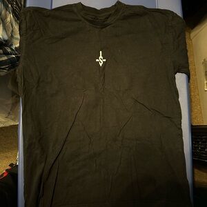 Black Shell Corp T-Shirt with Logo